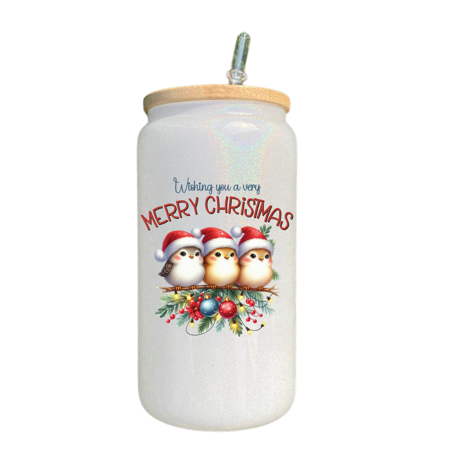 Christmas Glitter Tumblers