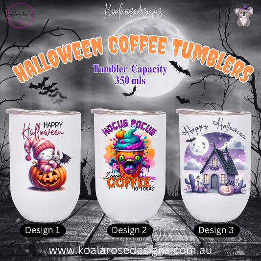 Halloween Coffee Tumblers