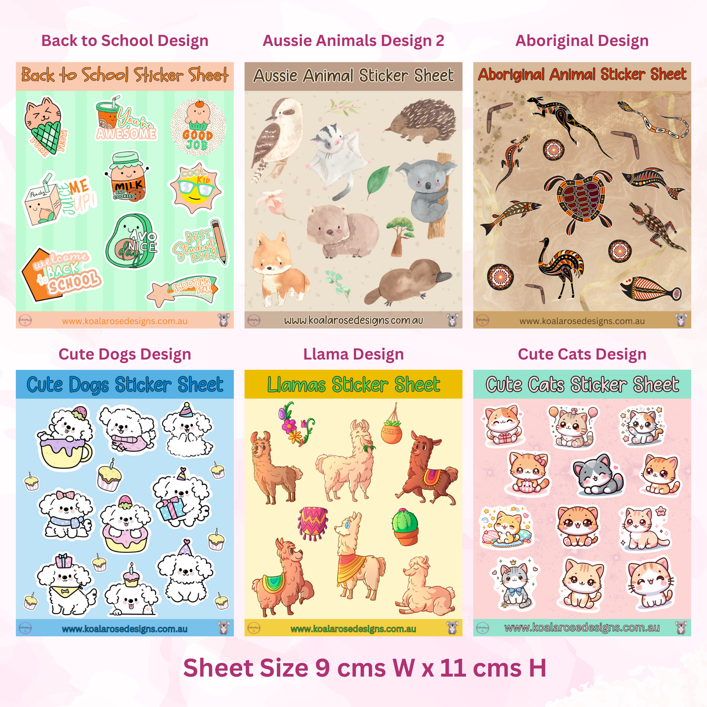 Mini Sticker Sheets