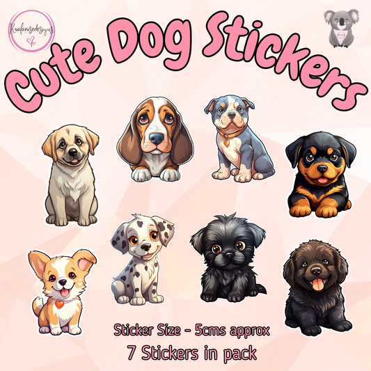 Cute Dog Stickers