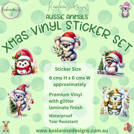 Christmas Vinyl Sticker Set