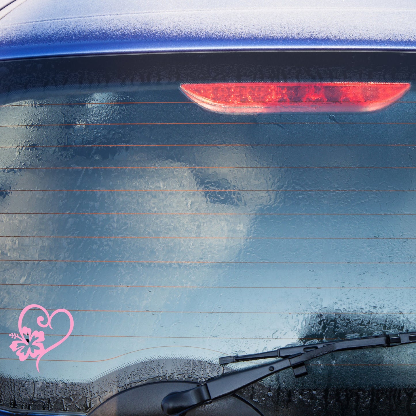 Hibiscus Vinyl Decal