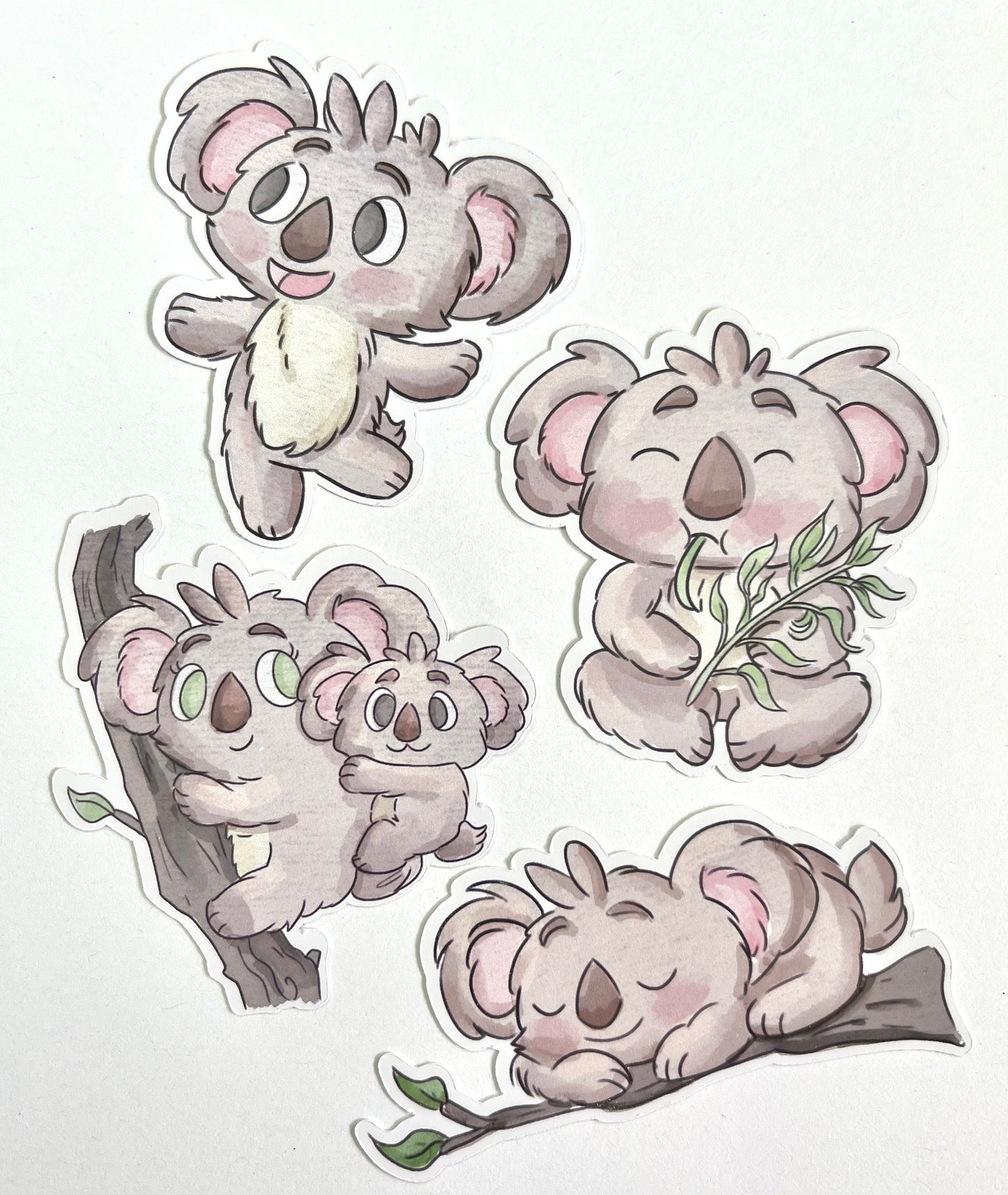 Aussie Koala Sticker Set