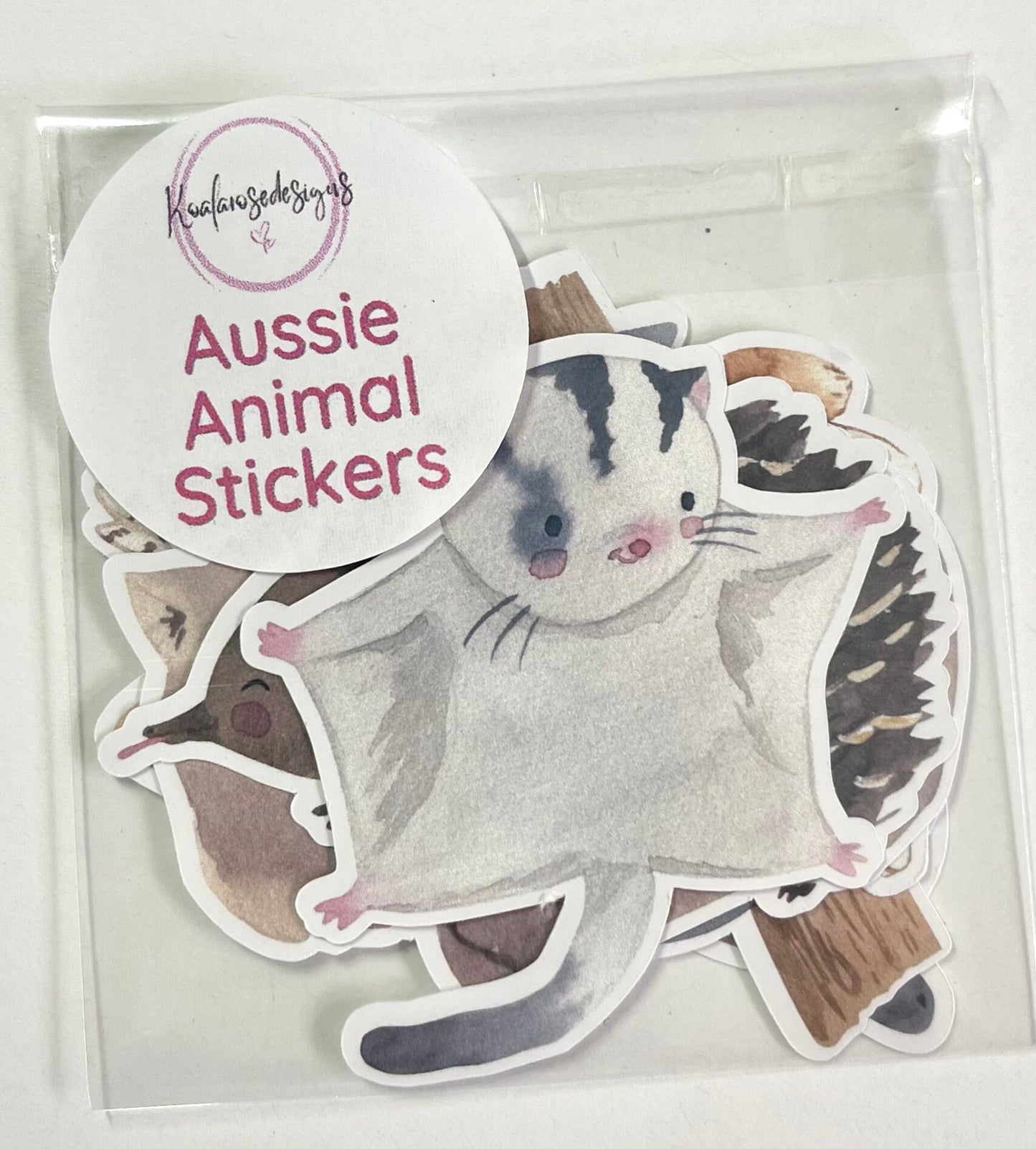 Aussie Animal Sticker Set