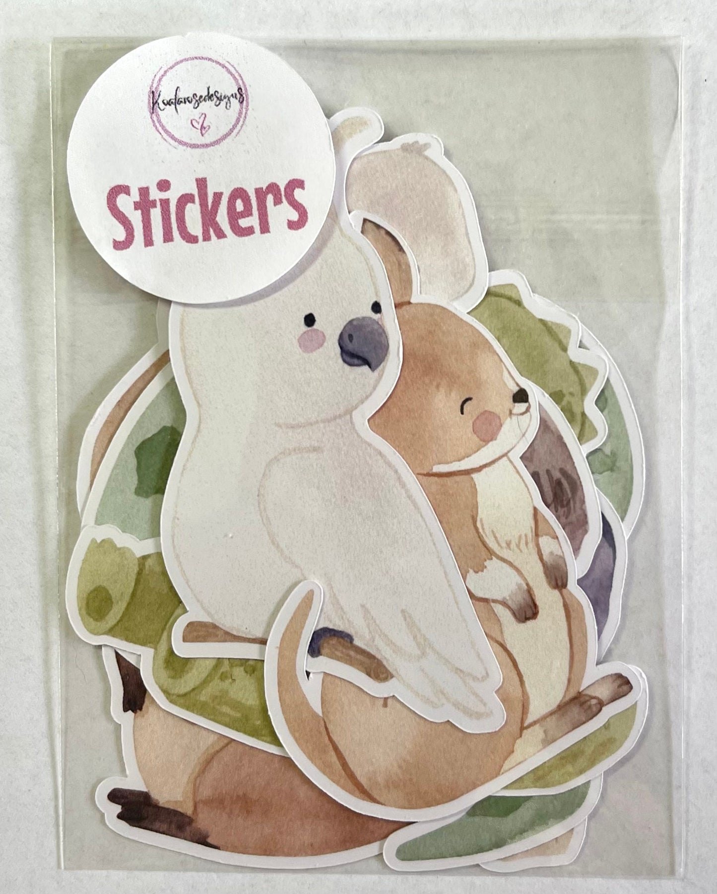 Aussie Animal Stickers