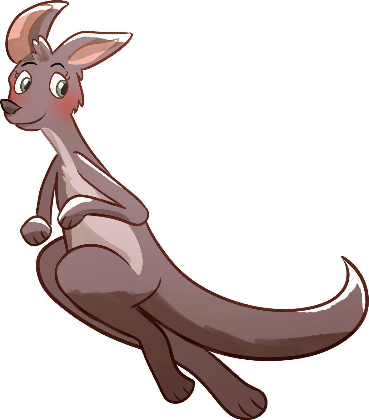 Cute Kangaroo Sticker Pack