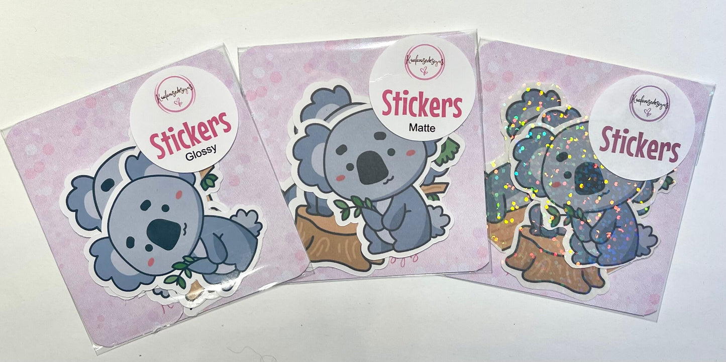 Australian Koala Stickers Pack