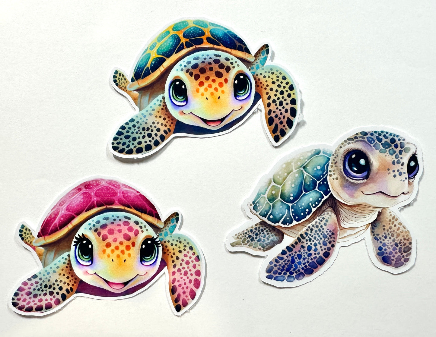 Cute Turtle Stickers Pack