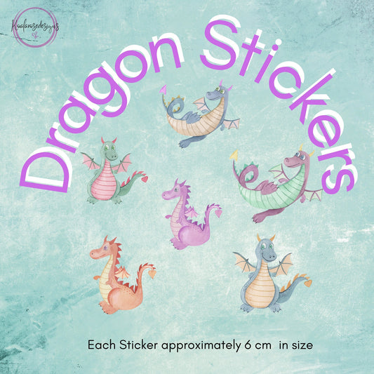 Cute Dragon Sticker Pack