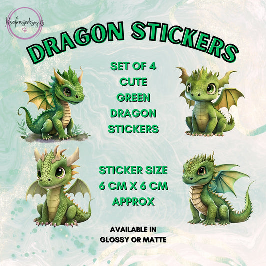 Cute Dragon Sticker Pack