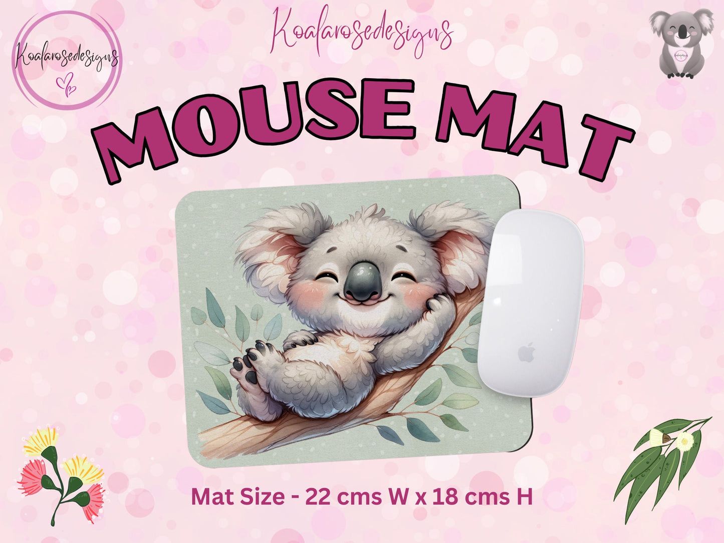 Cute Koala Mouse Mats