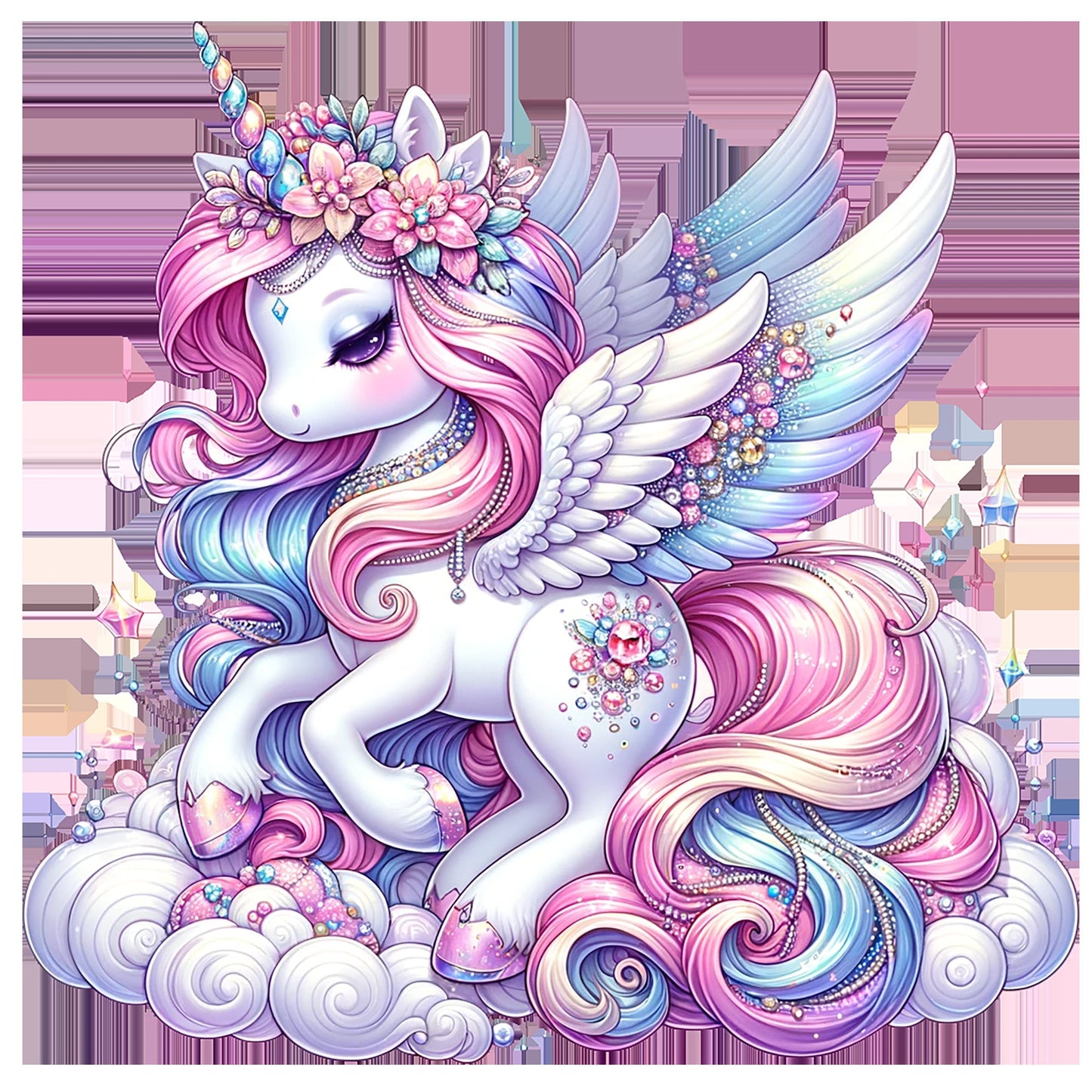 Cute Unicorn Sticker Pack