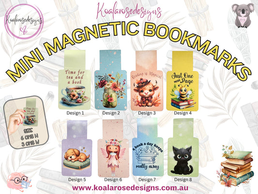 Cute Mini Magnetic Bookmarks