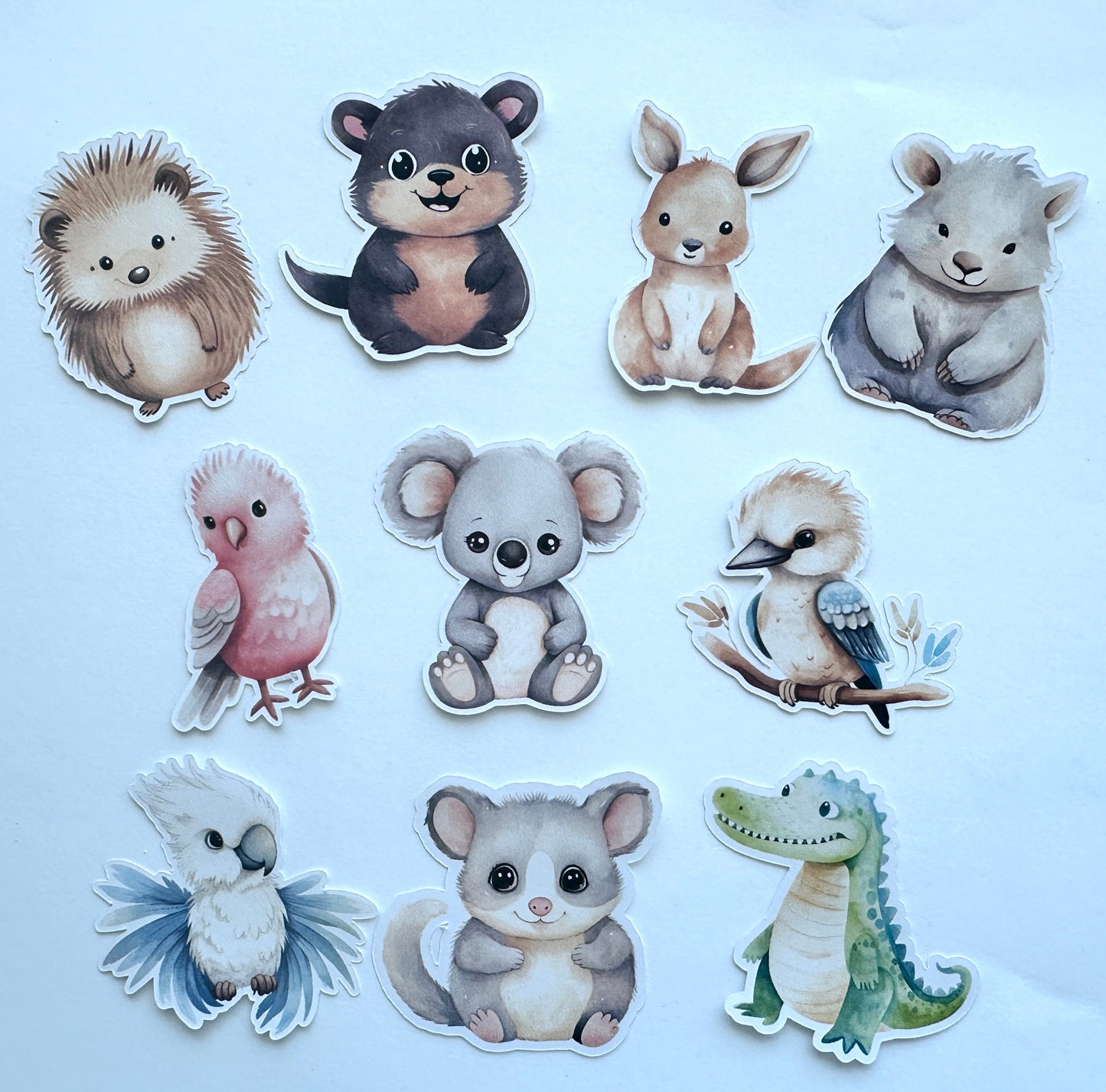 Aussie Animal Sticker Set