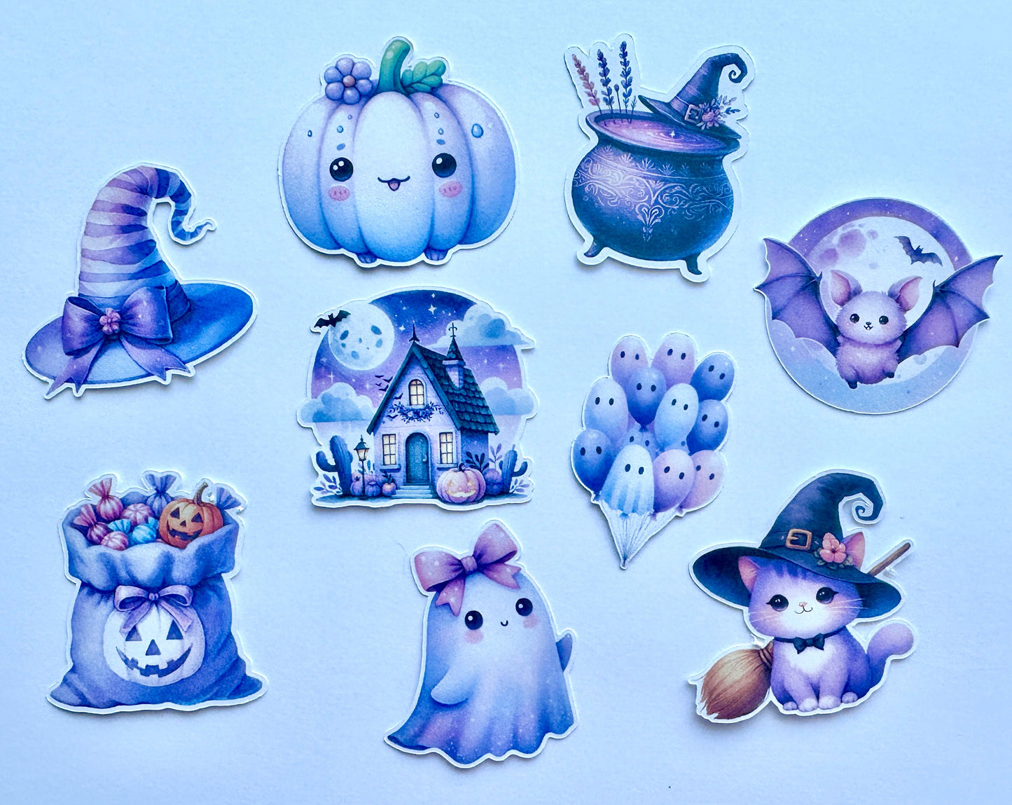 Cute Pastel Halloween Sticker Pack