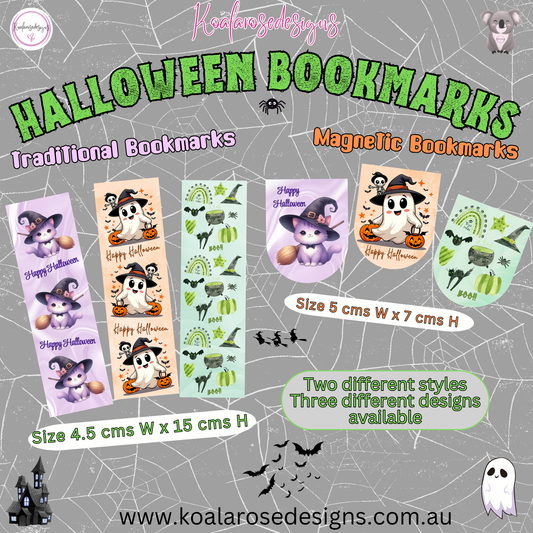 Cute Halloween Bookmarks